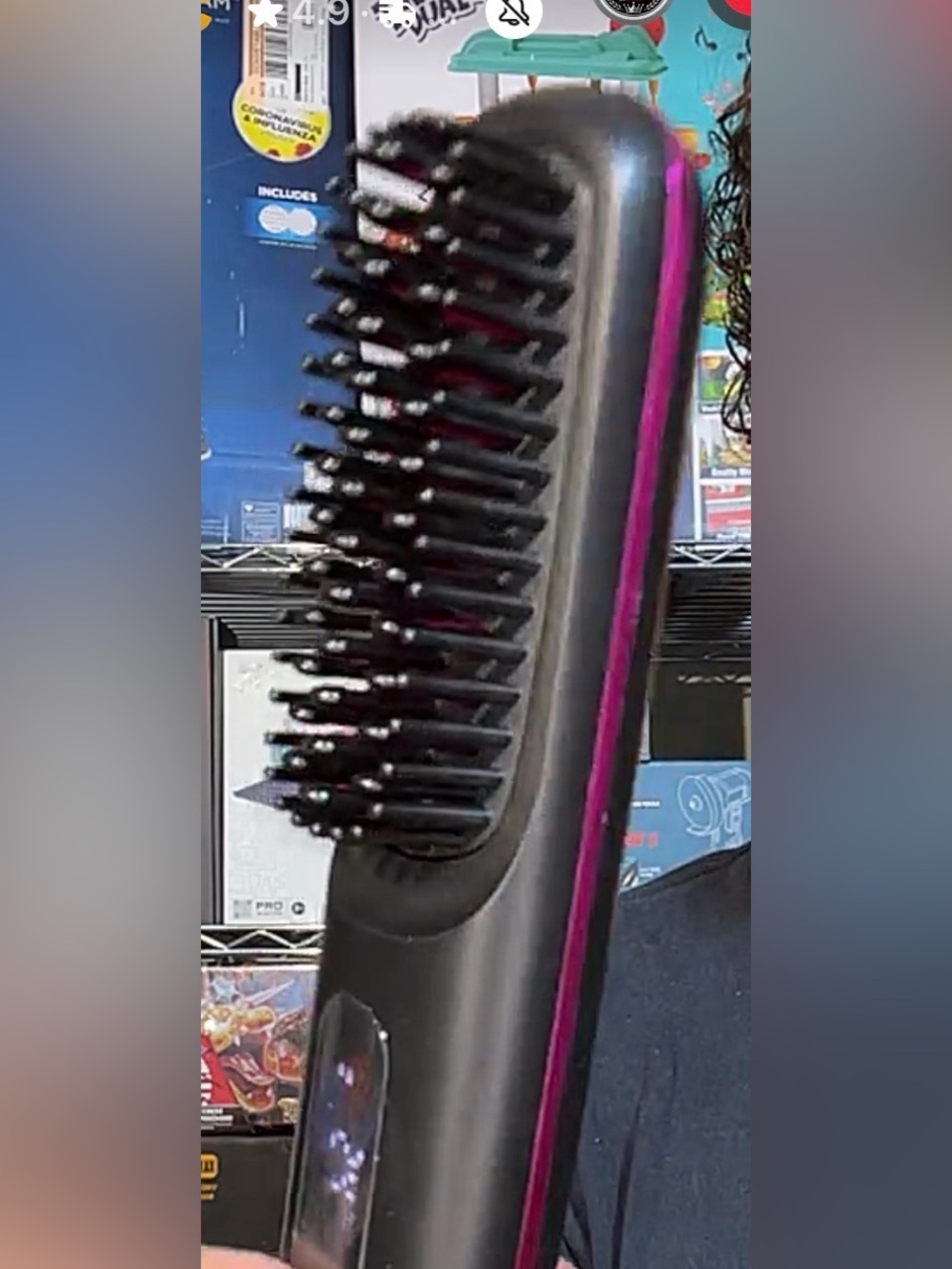 Straighten Comb Hair Styling Tool